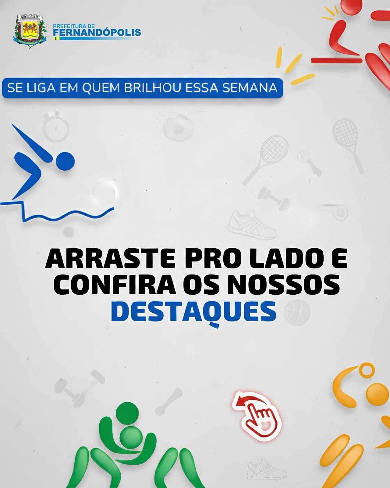 Post do instagram da Prefeitura de Mandirituba