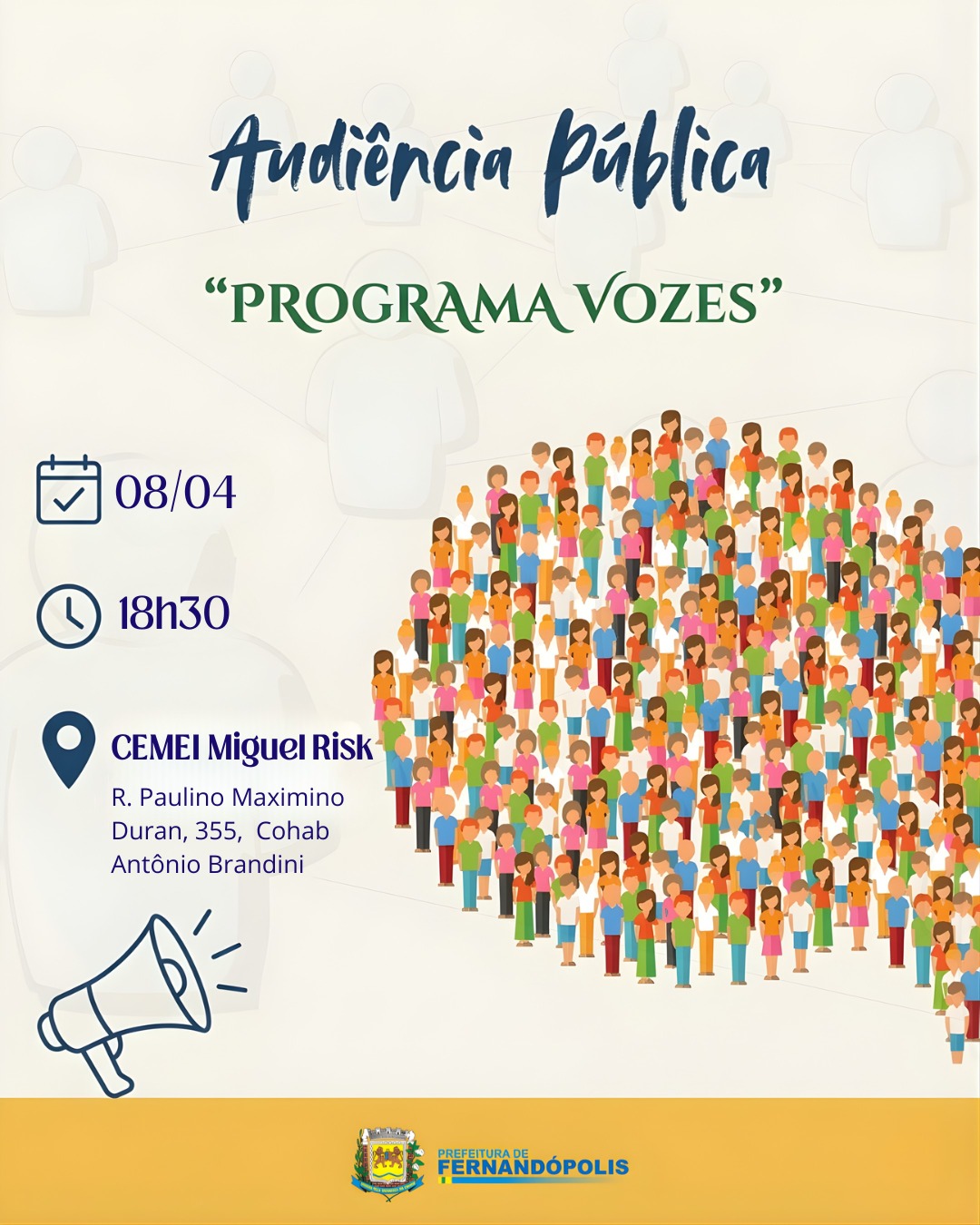 Post do instagram da Prefeitura de Mandirituba