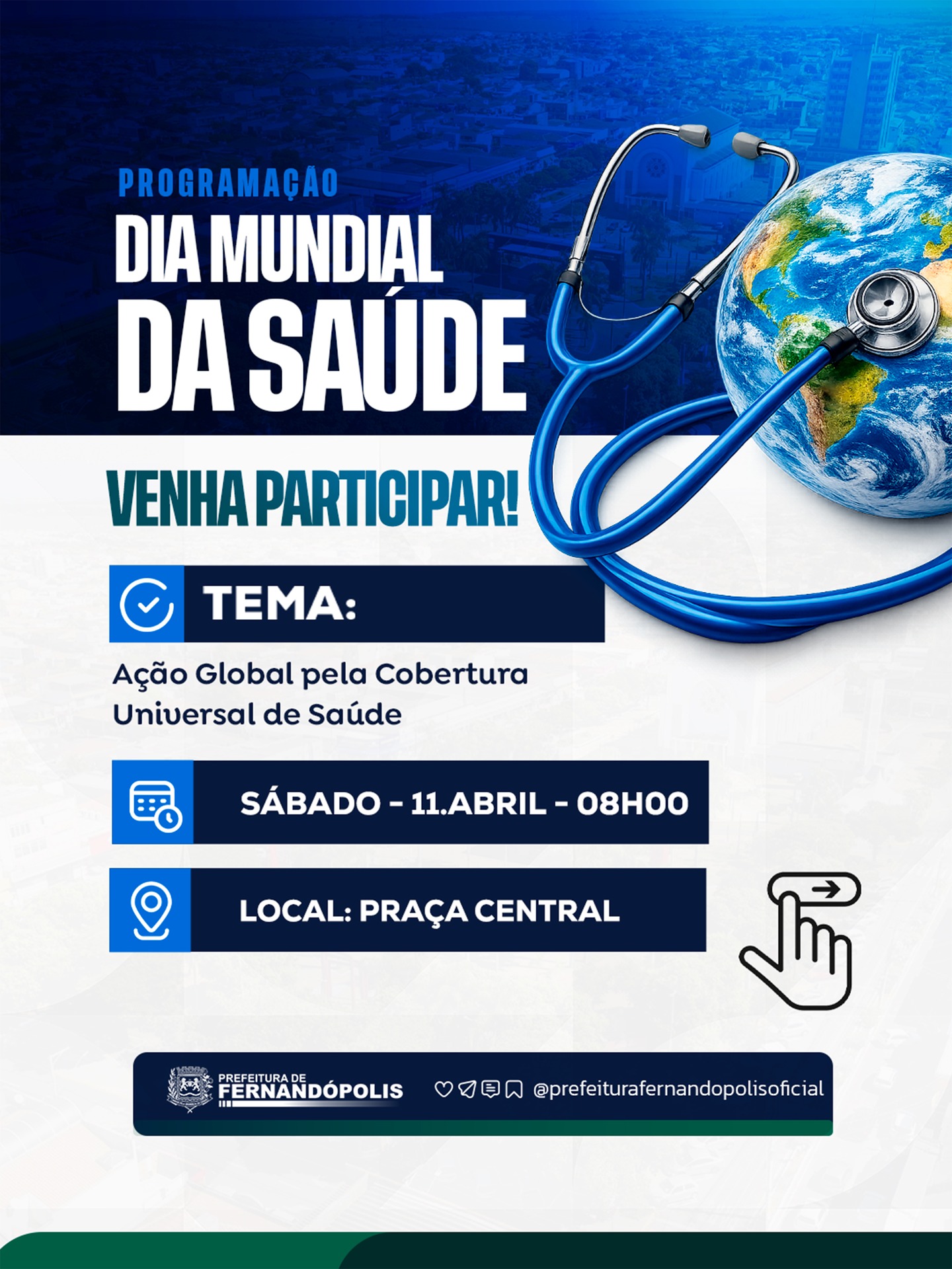 Post do instagram da Prefeitura de Mandirituba