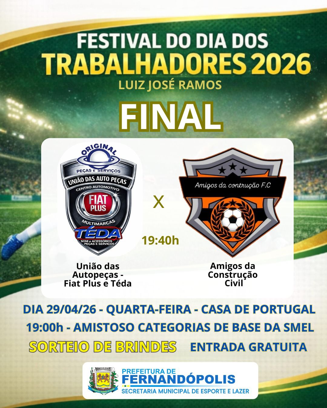 Post do instagram da Prefeitura de Mandirituba