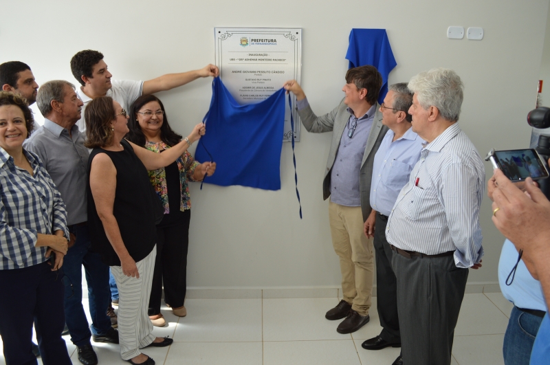 Prefeitura inaugura unidade de saúde do Parque Universitário