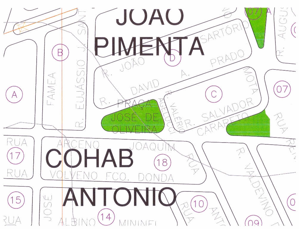 Prefeitura instala postes de iluminação na Praça José de Oliveira