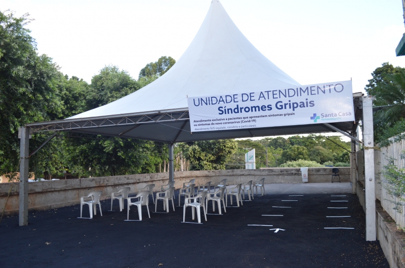 Santa Casa de Fernandópolis tem unidade exclusiva para atendimento de síndrome gripal