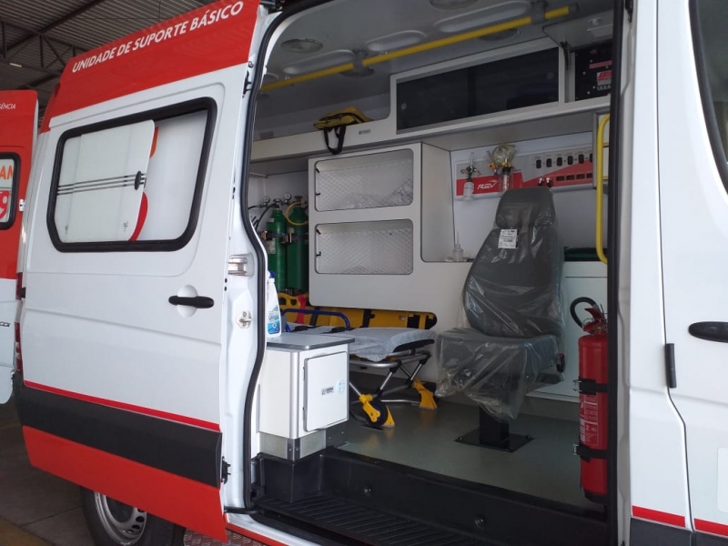 SAMU tem viatura exclusiva para atender suspeitas de Coronavírus