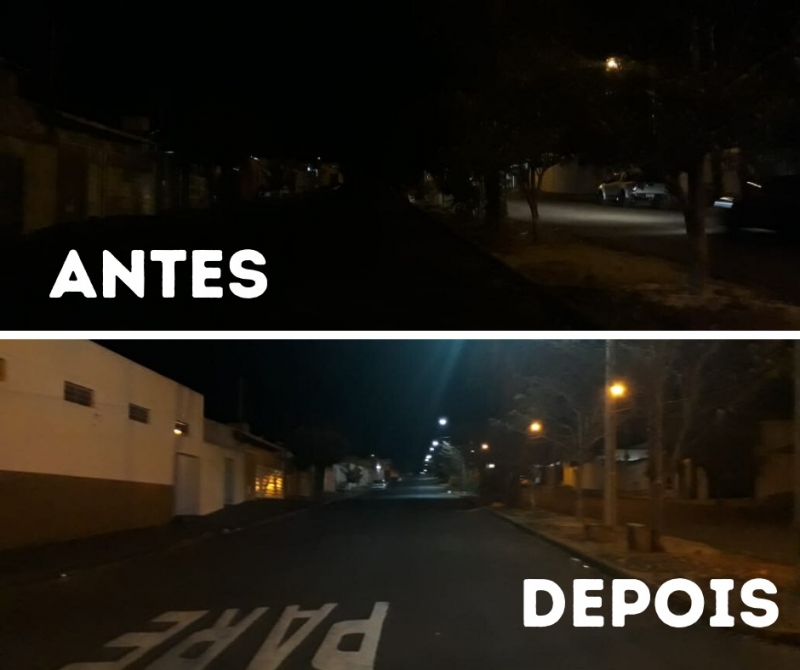 Depois de 20 anos, avenidas do parque Universitário recebem iluminação